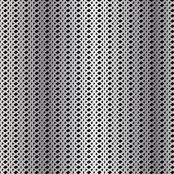 Metallic grid background, abstract vector illustration — Stock Vector