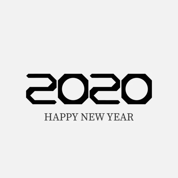 С Новым Годом 2020! Векторная иллюстрация — стоковый вектор