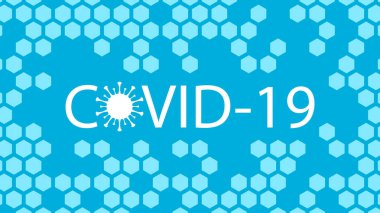 Coronavirus enfeksiyonu, covid-19 virüsü, Vektör illüstrasyonu EPS10