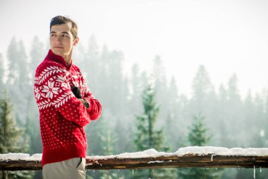 Adam Karpatlar orman hayran