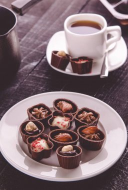 Kahve çikolata şekerleme ürün yelpazesine