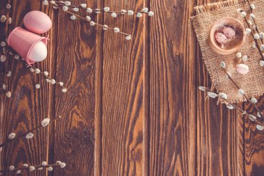 Yumurtalı paskalya arkaplanı