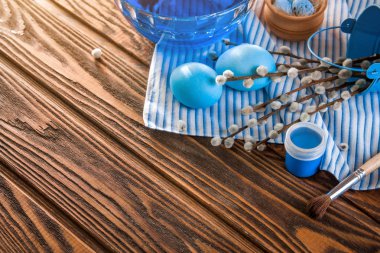 Yumurtalı paskalya arkaplanı