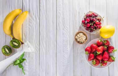 Meyveli smoothie pişirme