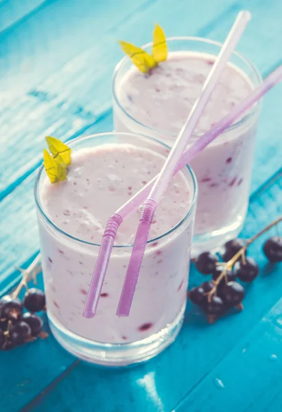 Smoothie fruité au cassis — Photo