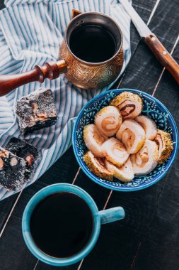 Lokum lokum kahve ile