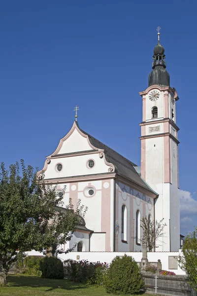 Parish Kilisesi, St. Martin için yapılan Flintsbach — Stok fotoğraf