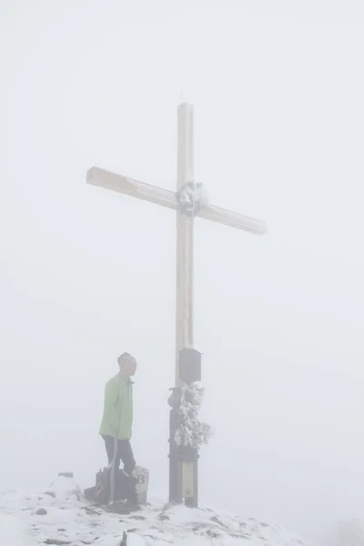 Mauvais temps dans les montagnes — Photo