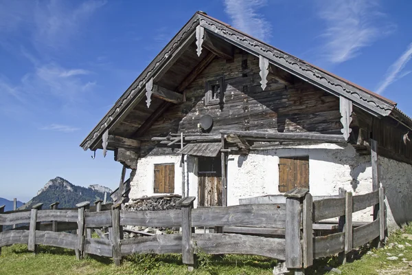 Nesselbrand hut  the Chiemgau Alps — Stock Photo, Image