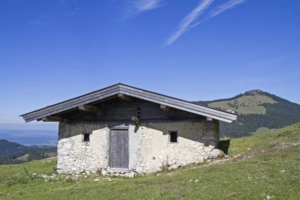 Nesselbrand pastwiska w Alpach Chiemgawskich — Zdjęcie stockowe