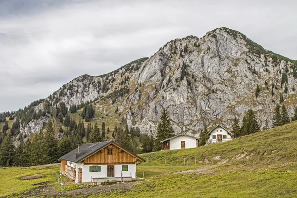 Front Scharnitzalm au sud de Benediktenwand — Photo