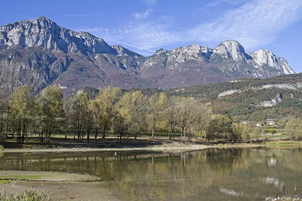 Lago Terlago em Trentino — Fotografia de Stock