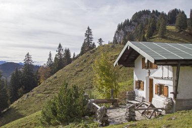 Arka Scharnitzalm Benediktenwand güneyinde