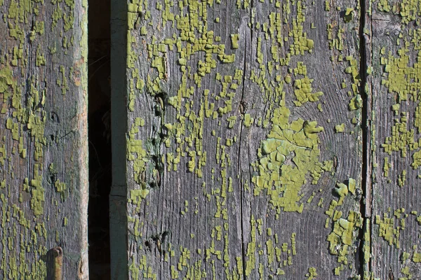 Drewniane ściany - wymaga remontu — Zdjęcie stockowe