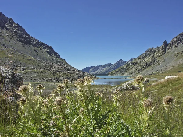 牧歌的な Lago Gabiet で — ストック写真