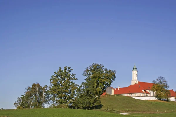 Kolostor Reutberg, a Felső-Bajorország — Stock Fotó