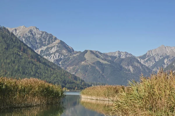 Silêncio no Lago Achen — Fotografia de Stock