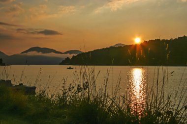 Sabah göl Walchensee