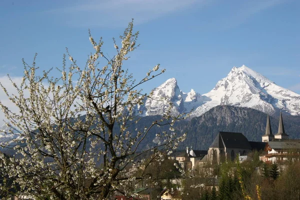 Primavera en Berchtesgaden — Foto de Stock