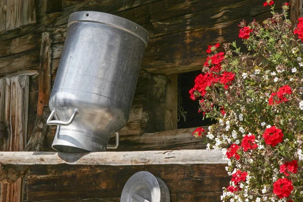 Stillleben auf einer Alm — Stockfoto