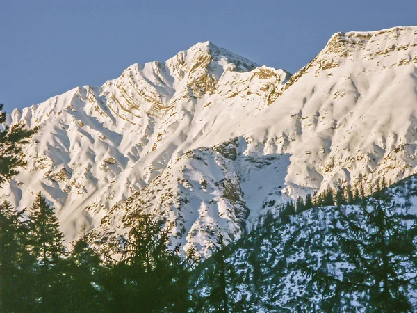 Karwendel in winter — Zdjęcie stockowe