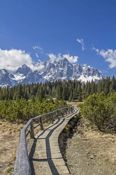 Rotwand Sesto Dolomites içinde — Stok fotoğraf