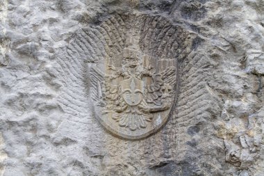 Tırmanma rotasında tarihi Belvedere Bahçe tırmanma