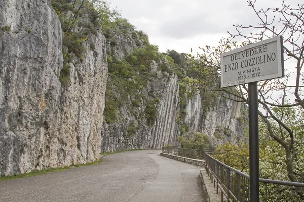 Giardino di arrampicata Belvedere vicino Trieste — Foto Stock