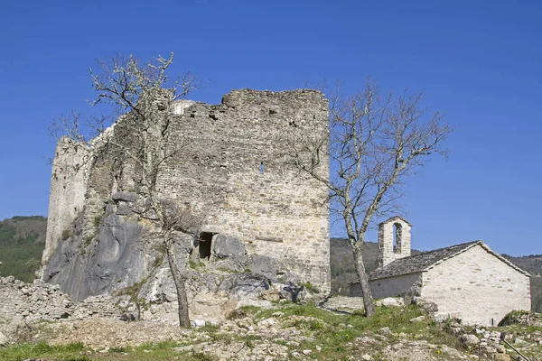 Hrad Petrapilosa — Stock fotografie