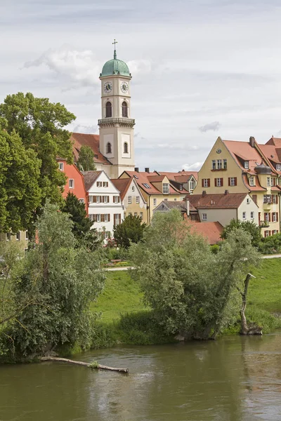 Klooster en kerk complex St. Mang in Regensburg — Stockfoto