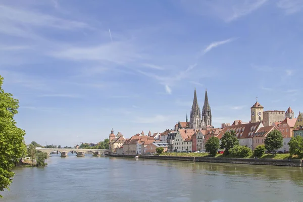 Regensburg - a felső-Pfalz fővárosa — Stock Fotó