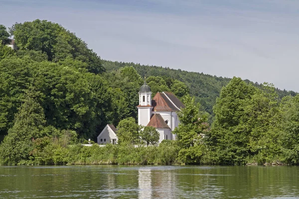 La iglesia de peregrinación de Mariaort cerca de Sinzing — Foto de Stock