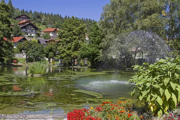 Mittenwald Spa Bahçe — Stok fotoğraf