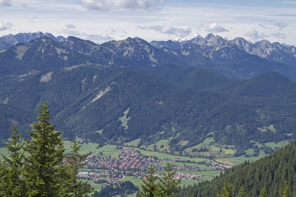 Unterammergau in Opper-Beieren — Stockfoto