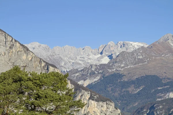 View to the Brenta group — Stock Photo, Image