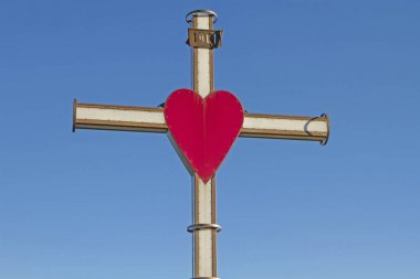 summit cross in  Monti Lessini