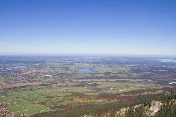 Vista de las colinas de los Alpes — Foto de Stock