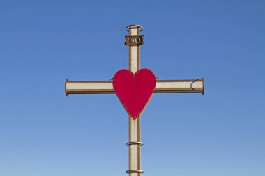 summit cross in  Monti Lessini