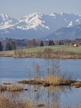 RIEGSEE - Moor Gölü Alpler'in eteklerinde