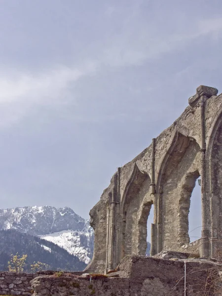 Castle ruin Finkenstein in Carinthia — 스톡 사진