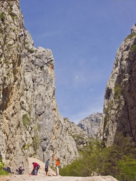 Paklenica kloof in Kroatië — Stockfoto