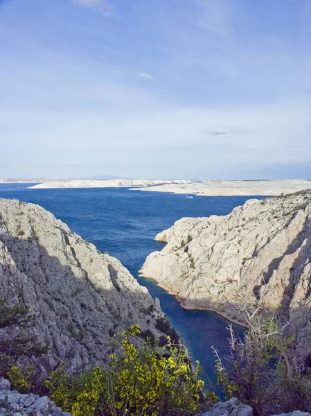 Zavratnica-természeti csoda a horvát tengerparton — Stock Fotó
