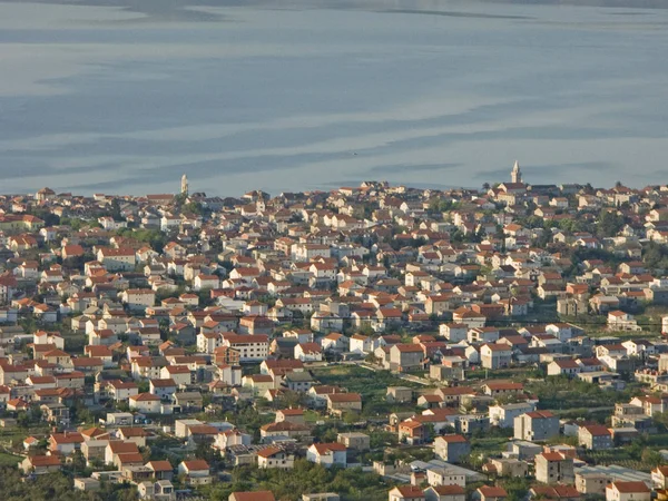Widok chorwackiego wybrzeża — Zdjęcie stockowe