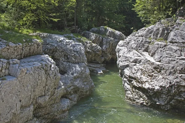 Walchen clamm in Upper Bavaria — Stock Photo, Image