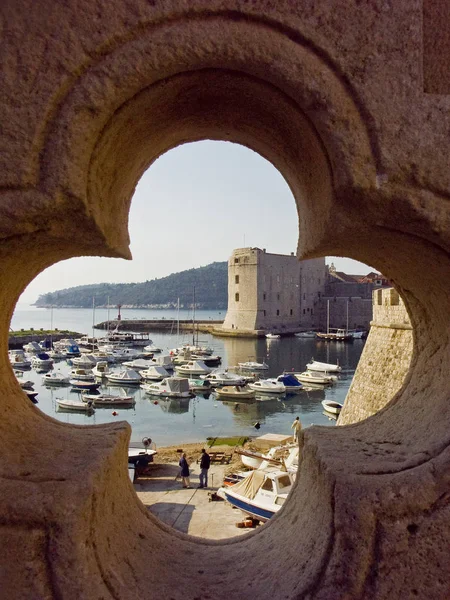 Vista sulla città di Dubrovnik , — Foto Stock