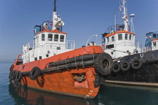 Tug boats in Croatia — Stock Photo, Image
