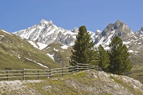 Frühling in den Bergen Südtirols — Stockfoto