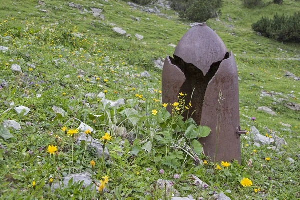 Resterna av krigiska gånger — Stockfoto