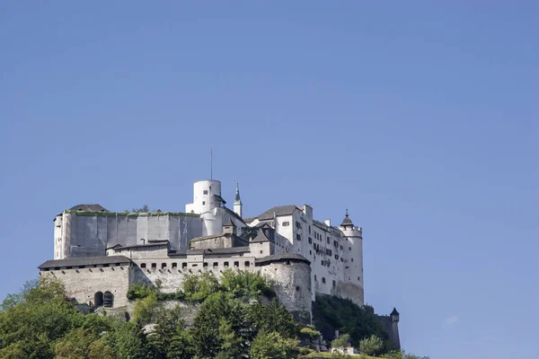 A fortaleza de Hohensalzburg na Áustria — Fotografia de Stock
