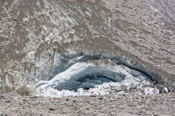 Glaciar en Val Ferret — Foto de Stock